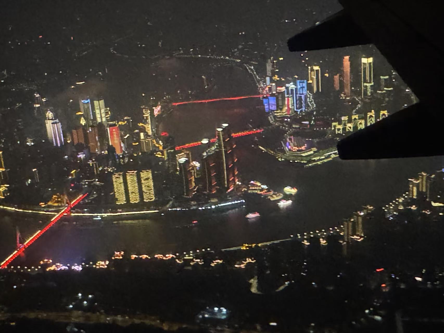 来福士夜景